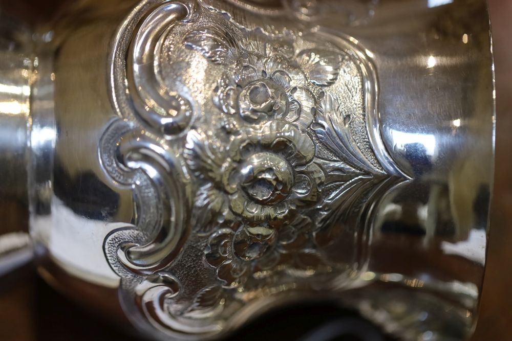 A George III Irish silver mug by Matthew West,